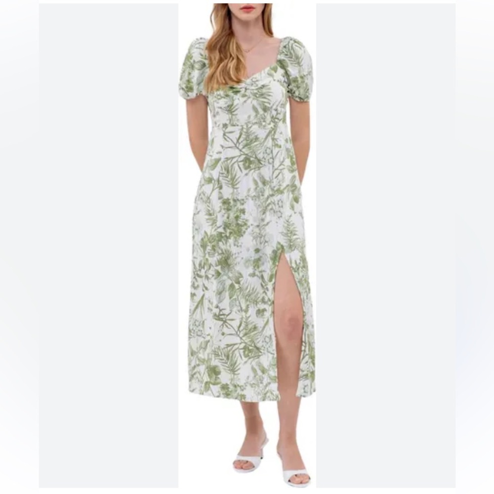 Blu Pepper midi dress